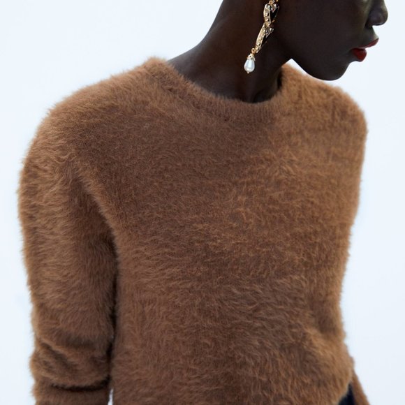 Zara Soft Feel Knit Sweater - Picture 1 of 4